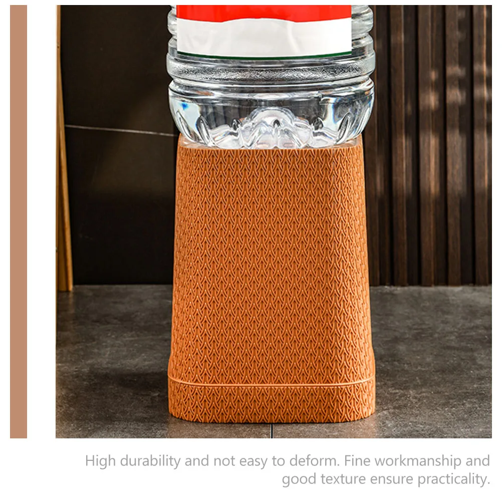 

Garbage Can Household Waste Basket Small Trash Bin Office Home Rubbish Container Bedroom