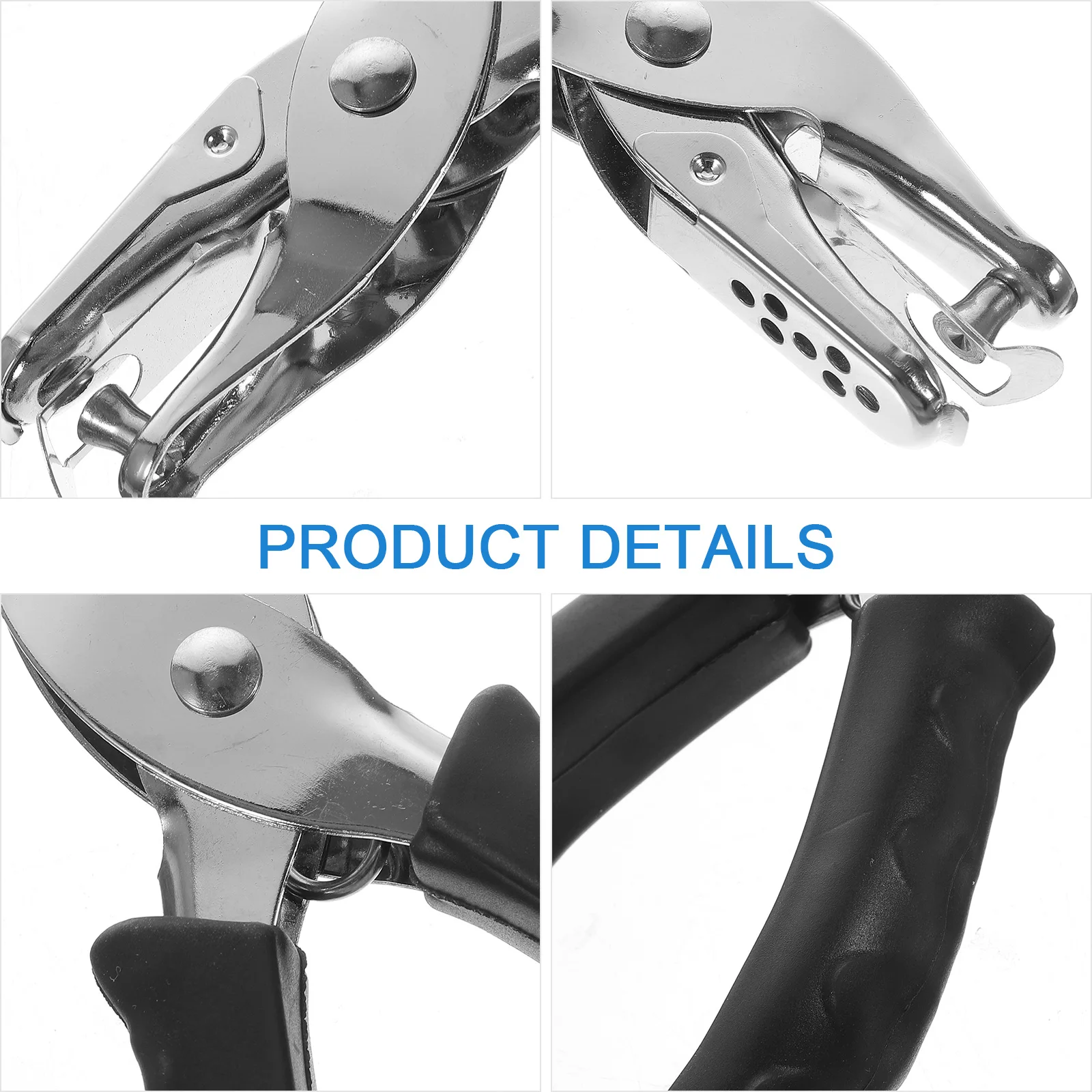 

Manual Punch Small Hole Planner Puncher Paper Craft Handheld Metal Office Punchers