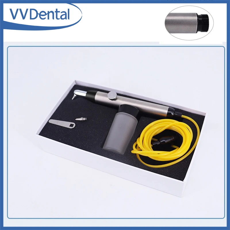 

VVDental Dental Aluminum Oxide Micro Blaster Interface Microetcher Sandblasting Alumina Gun Air Abrasion Polisher