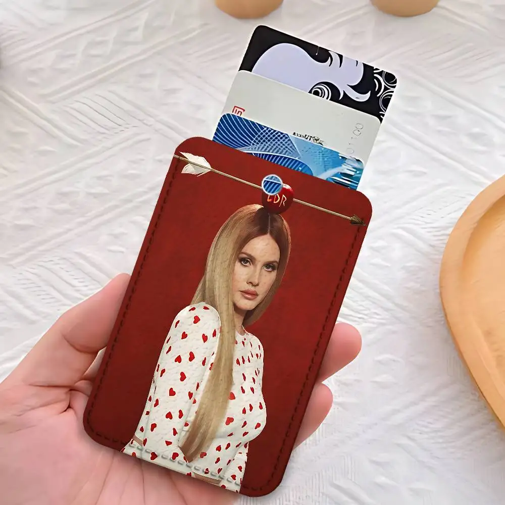 L-Lana Del Singer R-Rey porte-clés pour carte de travail banque porte-affaires carte d'étudiant étui de protection carte de Bus