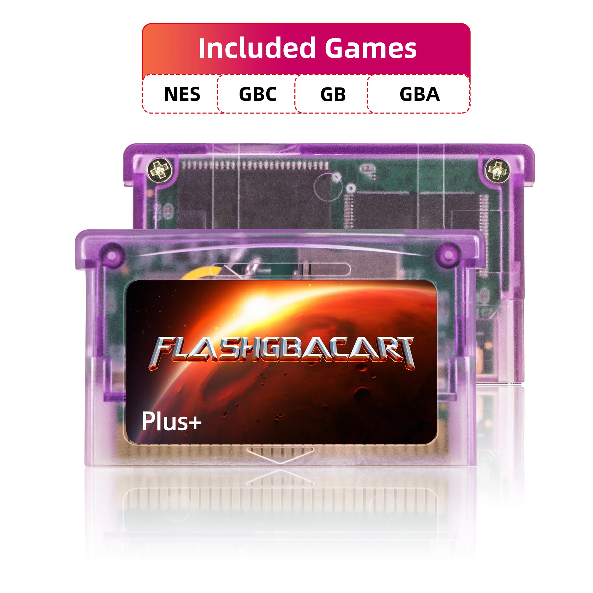 FlashGBACart For Game GBA Cart Plus+ Backup Device RTC Compatible with GBA GBC GB Retro Games Accessories view 3