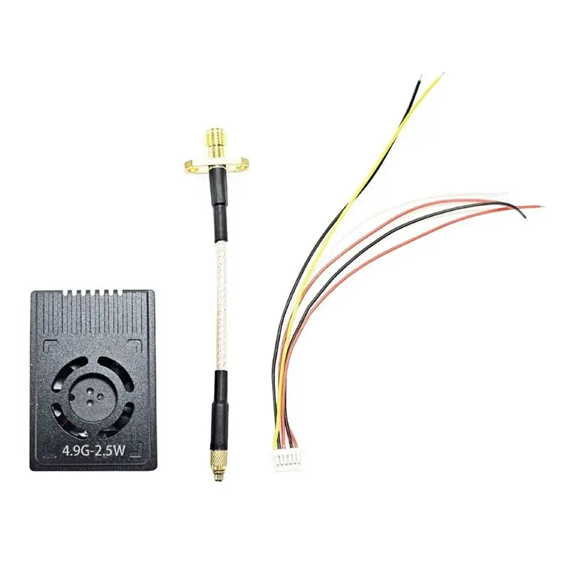 

A29F-2.5W VTX Высокомощный видеопередатчик FPV 25мВт/400мВт/800мВт/1600мВт/2500мВт для радиоуправляемых дронов дальнего действия