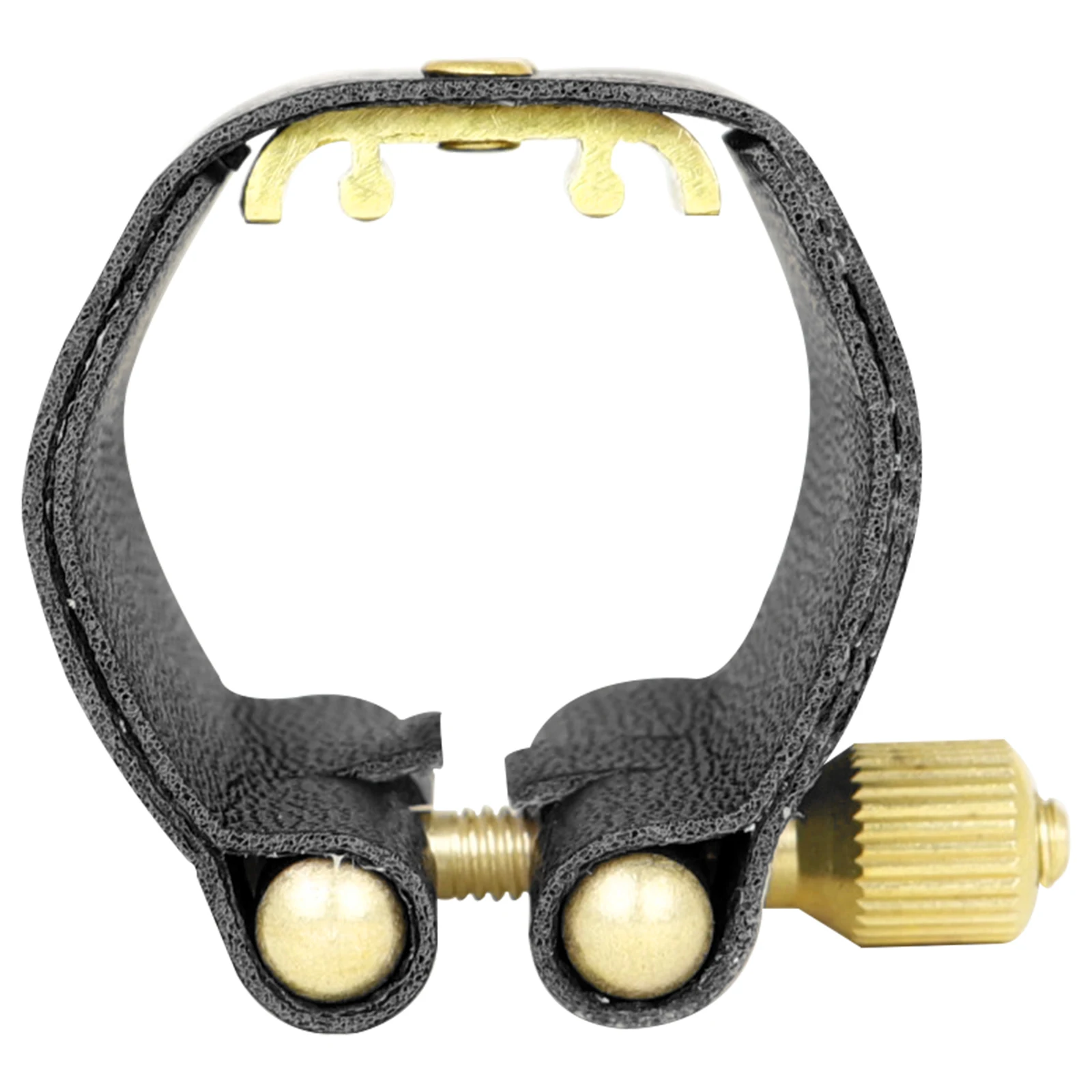 Sax Mundstück Ligatur Und Kappe Klarinette Mundstück Leder Verschluss Clip Ligaturen Für Alto Sopran Tenor Saxophon Teile – Detail 13