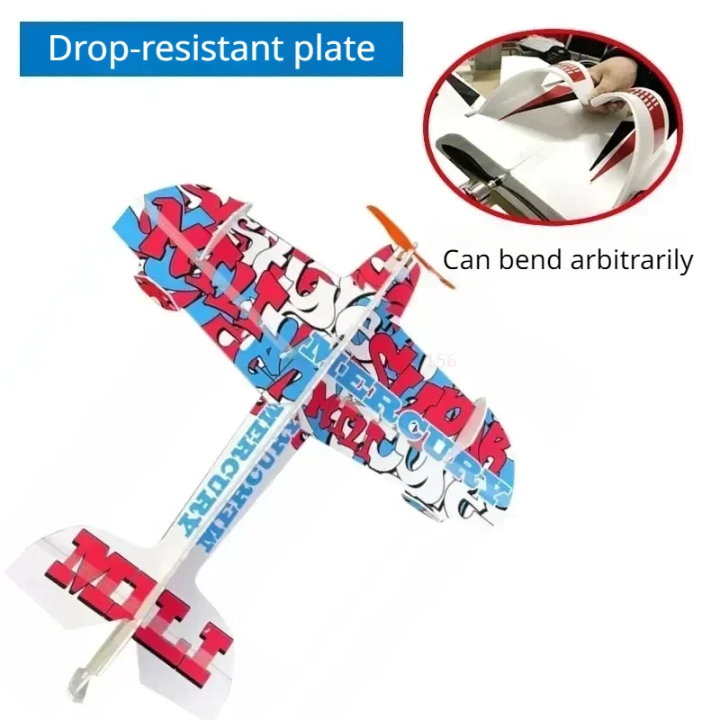 Model aircraft fixed wing 3d board aircraft Mercury drop resistant board F3P remote control aircraft model  New exercise machine