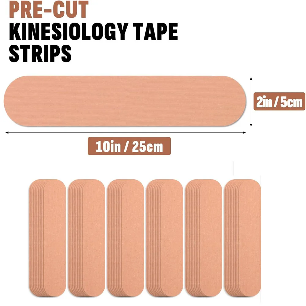 10/PCS/Kinesiology/Tape/Pro/Sports,/Waterproof/Breathable/Athletic/Elastic/Muscles/&/Joints/Pain/Relief/Knee/Taping/for/Gym
