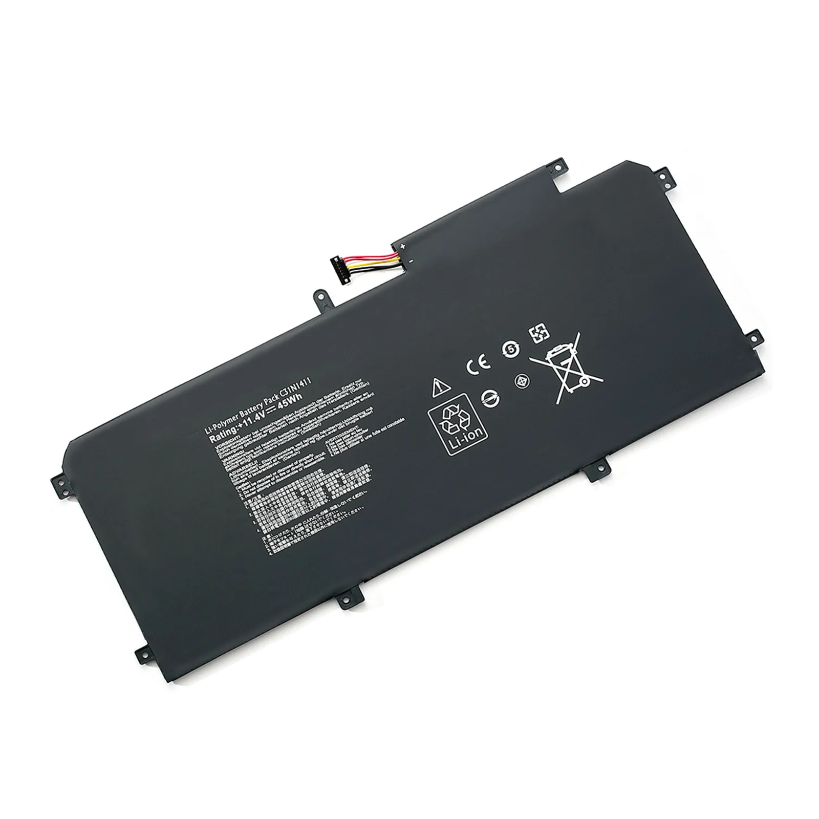 Imagem -06 - Bateria do Portátil Asus Zenbook U305 U305f U305fa U305ca Ux305ca Ux305ca Ux305f Série Ux305fa 11.4v 45wh Bvbh-c31n1411