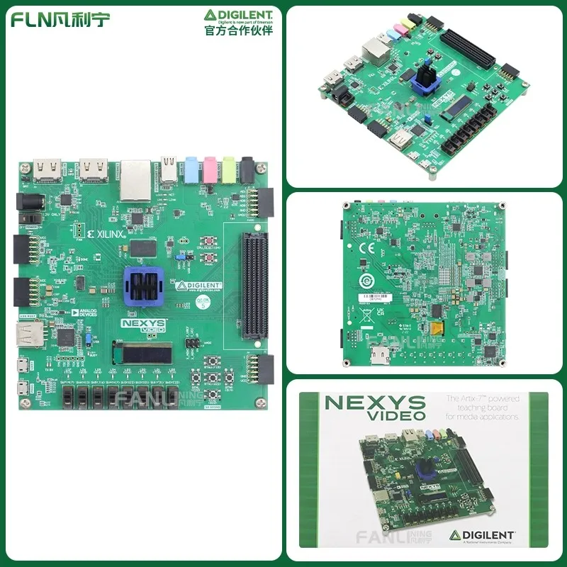 

Плата разработки Nexys Video Digilent Xilinx 200T FPGA 410-316