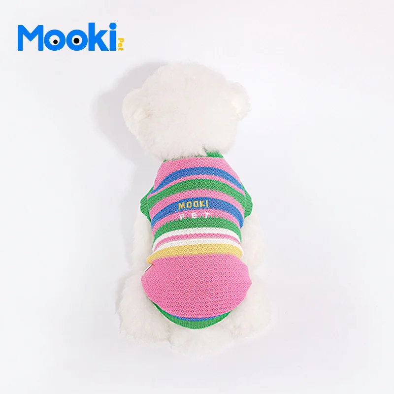 Mookipet neon sweetheart vest 2024 summer clothing Pet Cat dog Clothes for Puppy Small medium dog chihuahua french bulldog