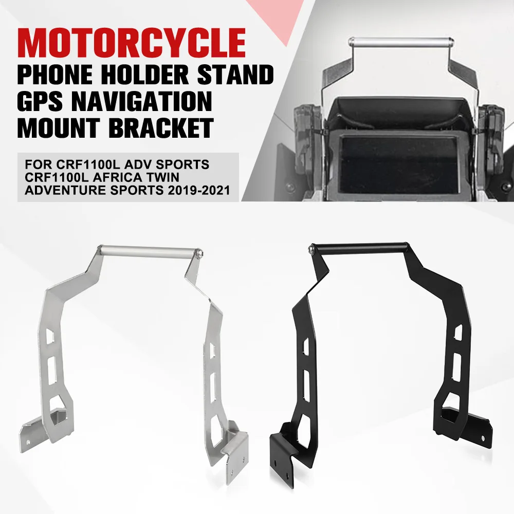 

For HONDA CRF 1100 L ADV SPORTS CRF1100L AFRICA TWIN ADVENTURE SPORTS 2019 2020 2021 GPS Mobile Phone Navigation Bracket Holder