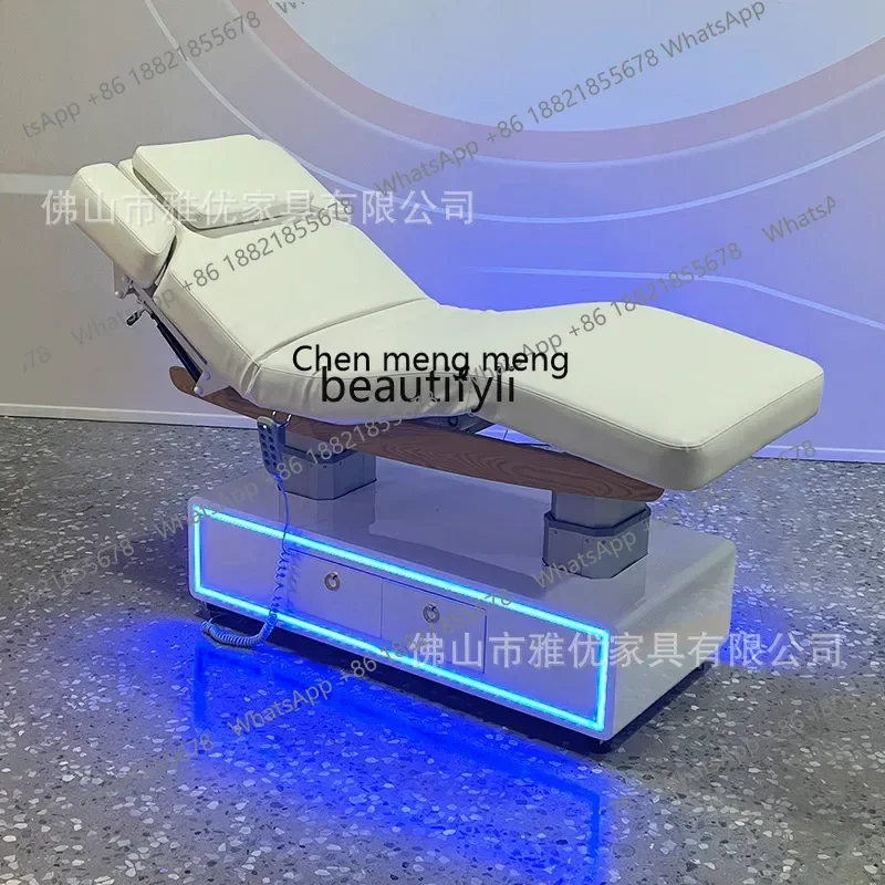 X 32 High-end electric beauty bed, spa massage treatment bed for beauty salons, lifting medical beauty facial bed
