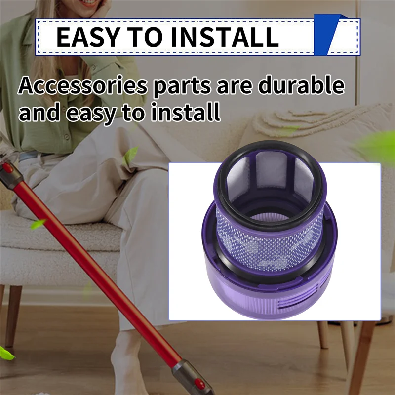 فلاتر A83G-HEPA لـ Dyson V11 Outsize، V11 Outsize Origin، Outsize، مكنسة كهربائية مطلقة كبيرة الحجم، أجزاء 970422-01