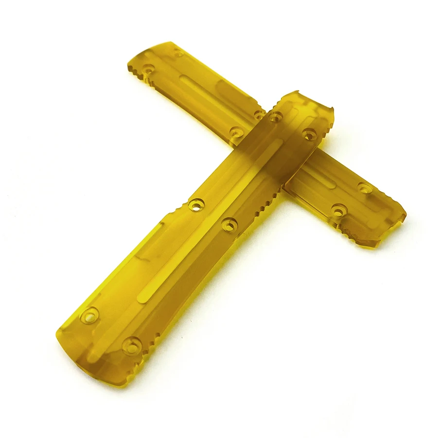 Imagem -04 - Microtech Escalas Ultratech Desmontado Punho Acrílico Facas Peças e Acessórios