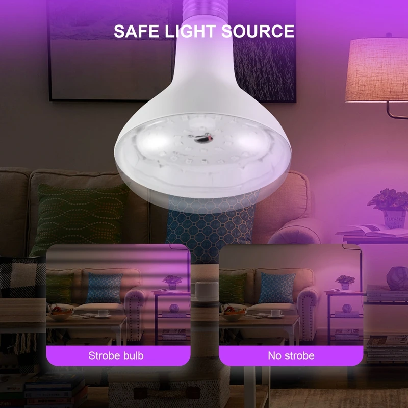 E26 15W lampada UV ultravioletta lampadina nera lampada di rilevamento fluorescente 220V/110V Home DJ Party Decoration