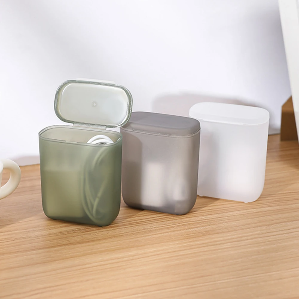 Clear Lid Drawer Storage Box for Cables Earphones Jewelry