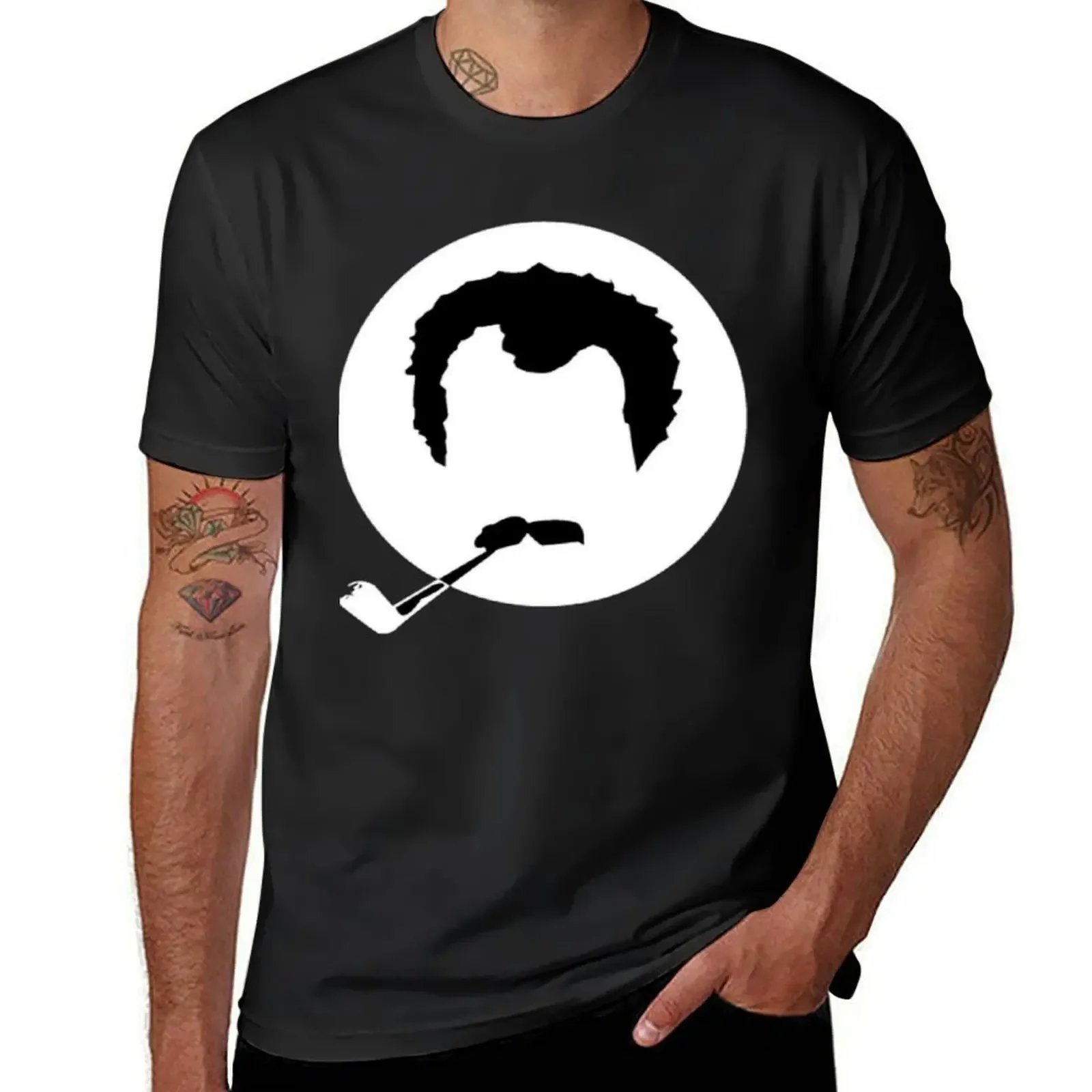 Georges Brassens T-Shirt heavyweights cheap stuff men clothings