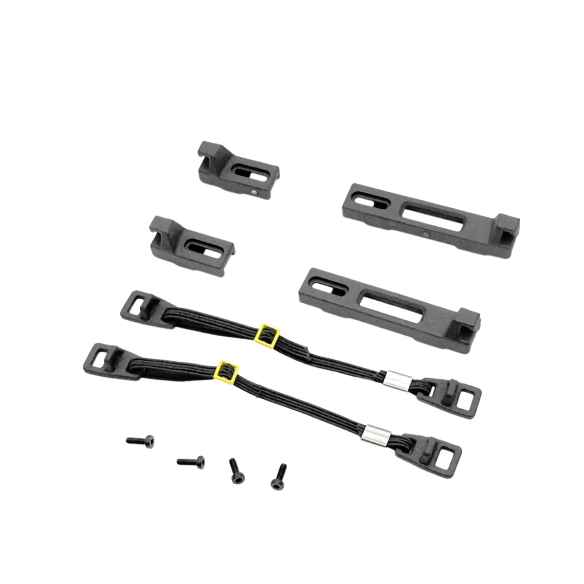 RC4WD Canoe‑Mount‑Base For G2 FJ40 Cruiser Vision‑Roof‑Bars 1/10 RC Crawler Scale‑Kayak‑Carrier‑Upgrade‑Parts