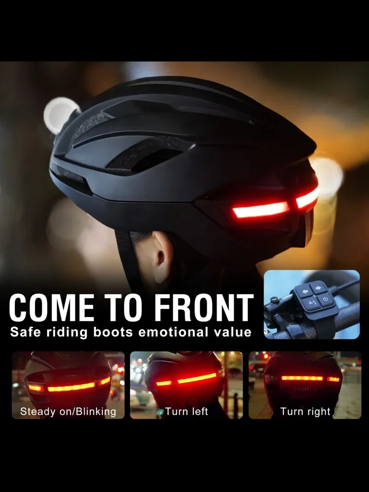 AliExpress LIXADA Smart Riding Helmet with 1080P Camera and Rear Lights BT Voice Call Universal Dashcam Motorcycle Bicycle Helmets for Men Women