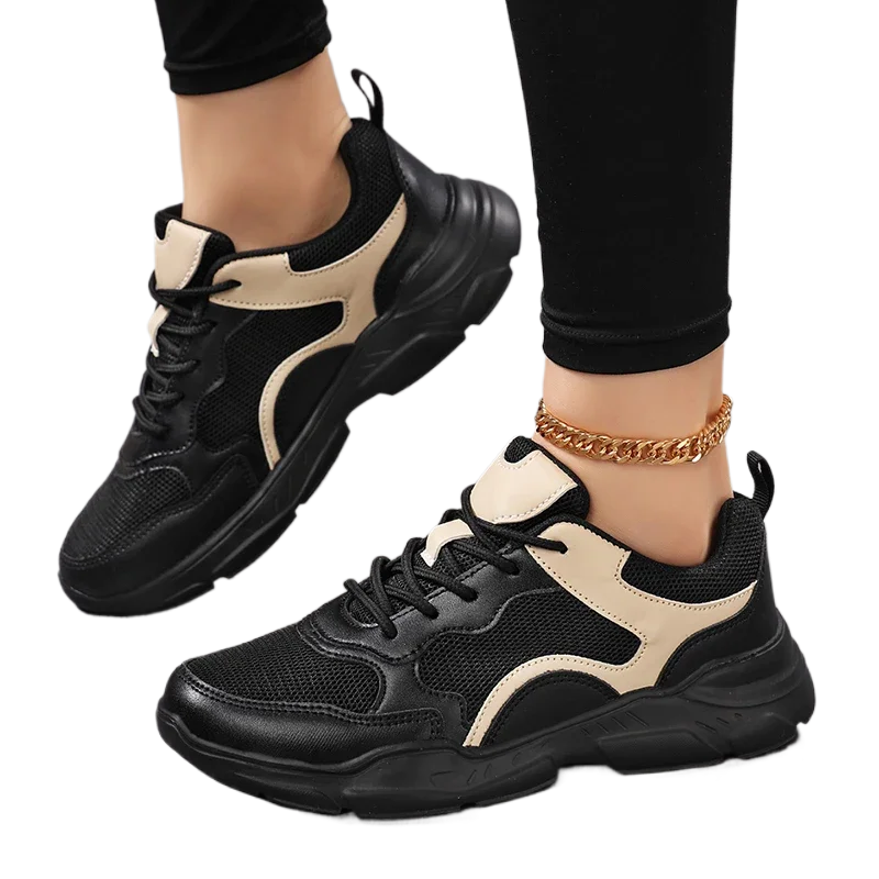 

New Mesh Breathable Sports Shoes,Light Leisure Travel Shoes,Women's Soft-soled Running Shoes,Women's Shoes Zapatillas De Mujer