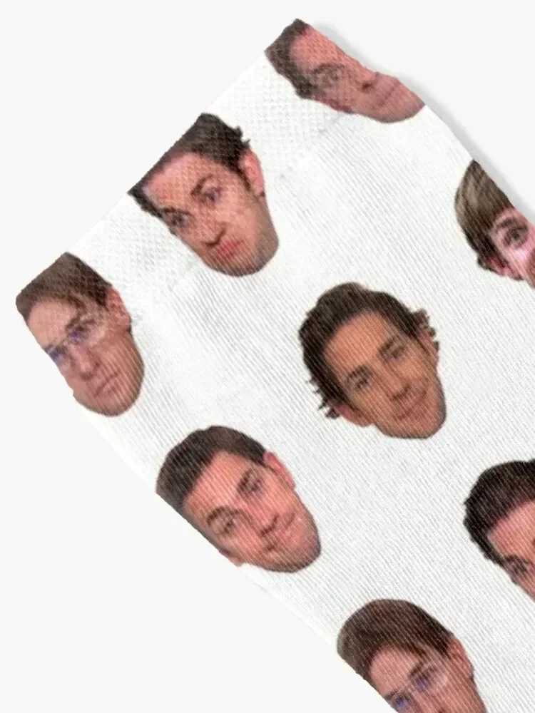 Jim Halpert Sticker Set Socks Hiking boots snow Luxury Woman Socks Men's