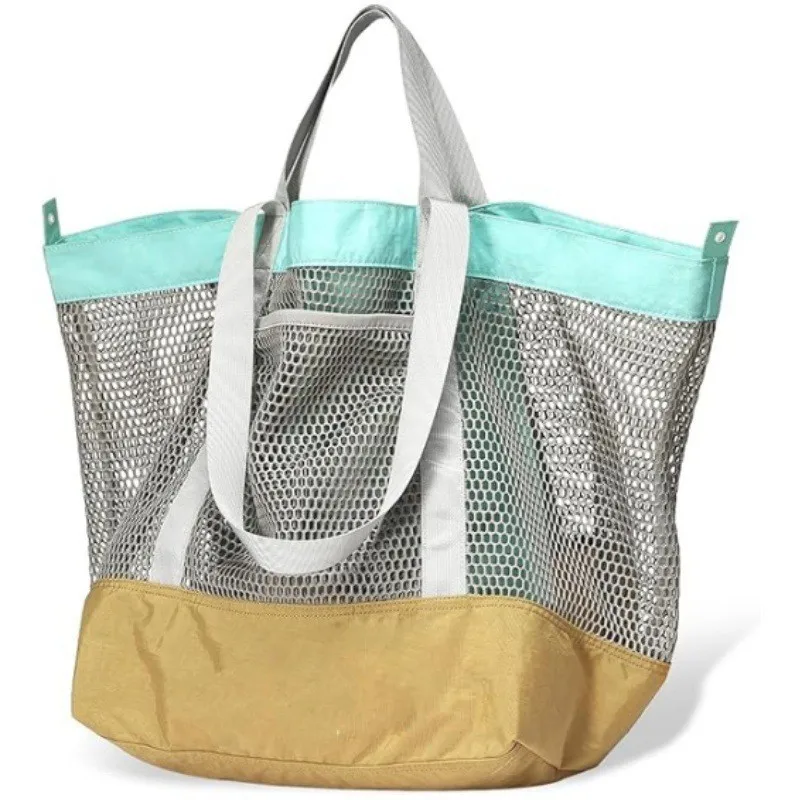 

Breathable Mesh Ladies Purse Summer Large Capacity Trendy Casual Shoulder Handbag
