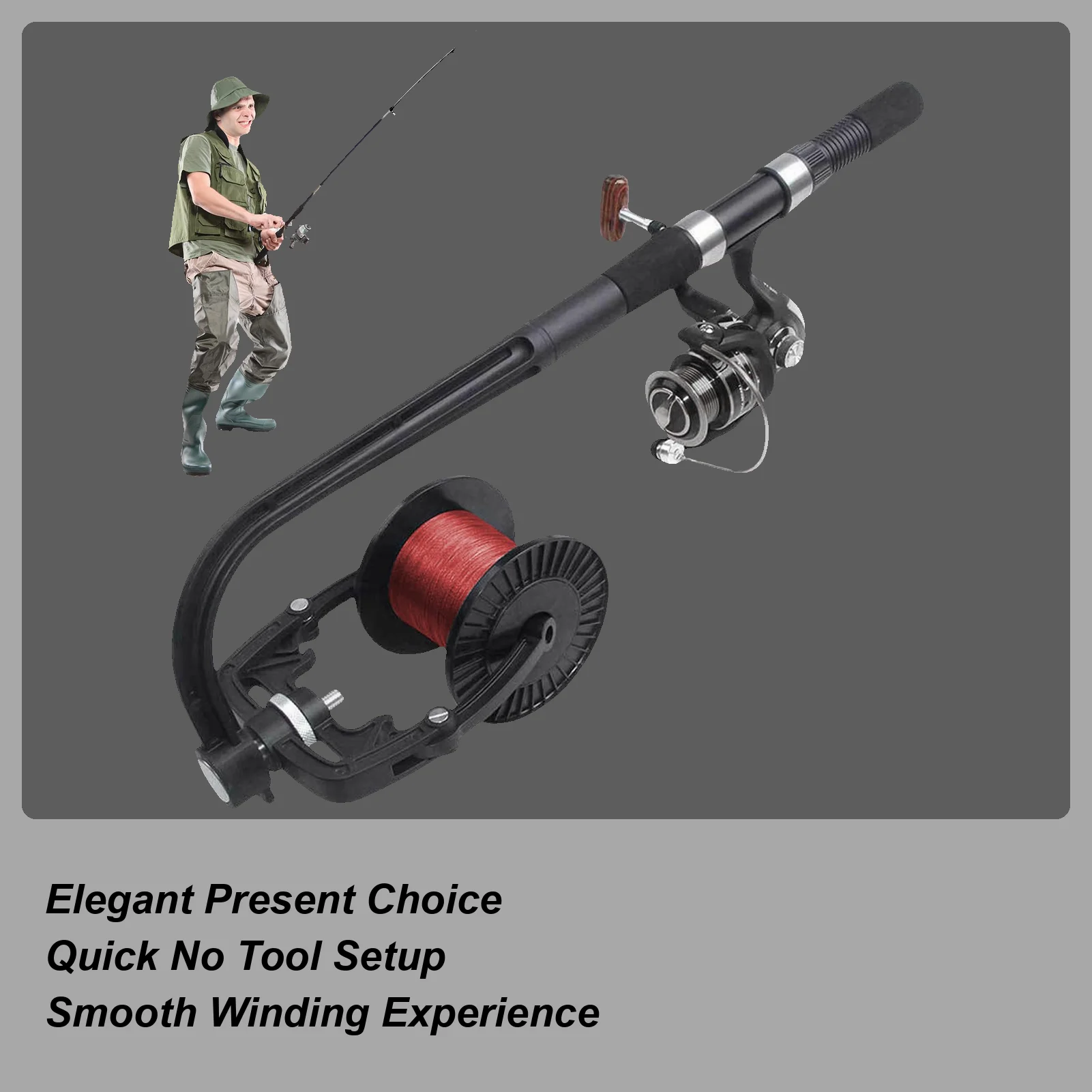 

Портативная намотка лески, намотка рыболовной катушки, приманка, рыболовная катушка, проволочная машина, морская рыболовная катушка, инструмент для намотки лески