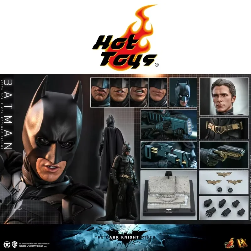 In Stock Hottoys Ht Dx19 Dark Knight Bell Edition Dx19 Batman 3.0 Bat Mms591 Bat Motorcycle Anime Peripheral Action Figure