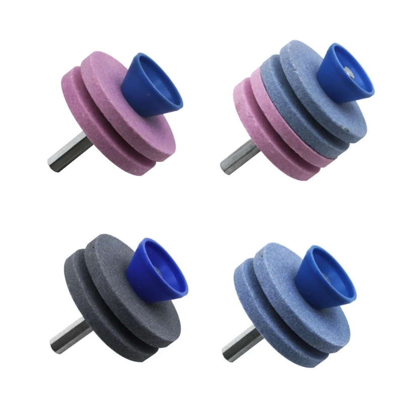 

Multipurpose Grinding Drill Cuts Sharpener Stones Suitable for Lawnmowers Sharpening Tool Enhancing Cutting Performances