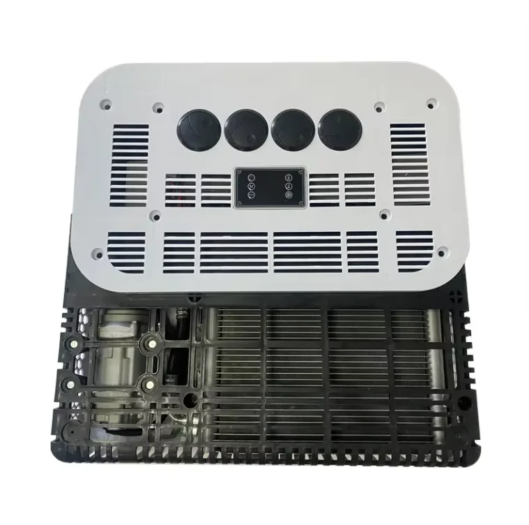 Sinoclima مكيف هواء كهربائي منخفض الضوضاء يعمل بالتيار المتردد سريع التبريد لوقوف السيارات لجرارات شاحنة مقطورة RV #3