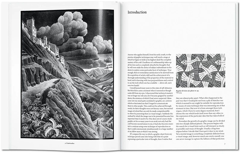 M.C. Escher The Graphic Work Complete Collection Art Book By TASCHEN Imported Edition Hand Drawing Print