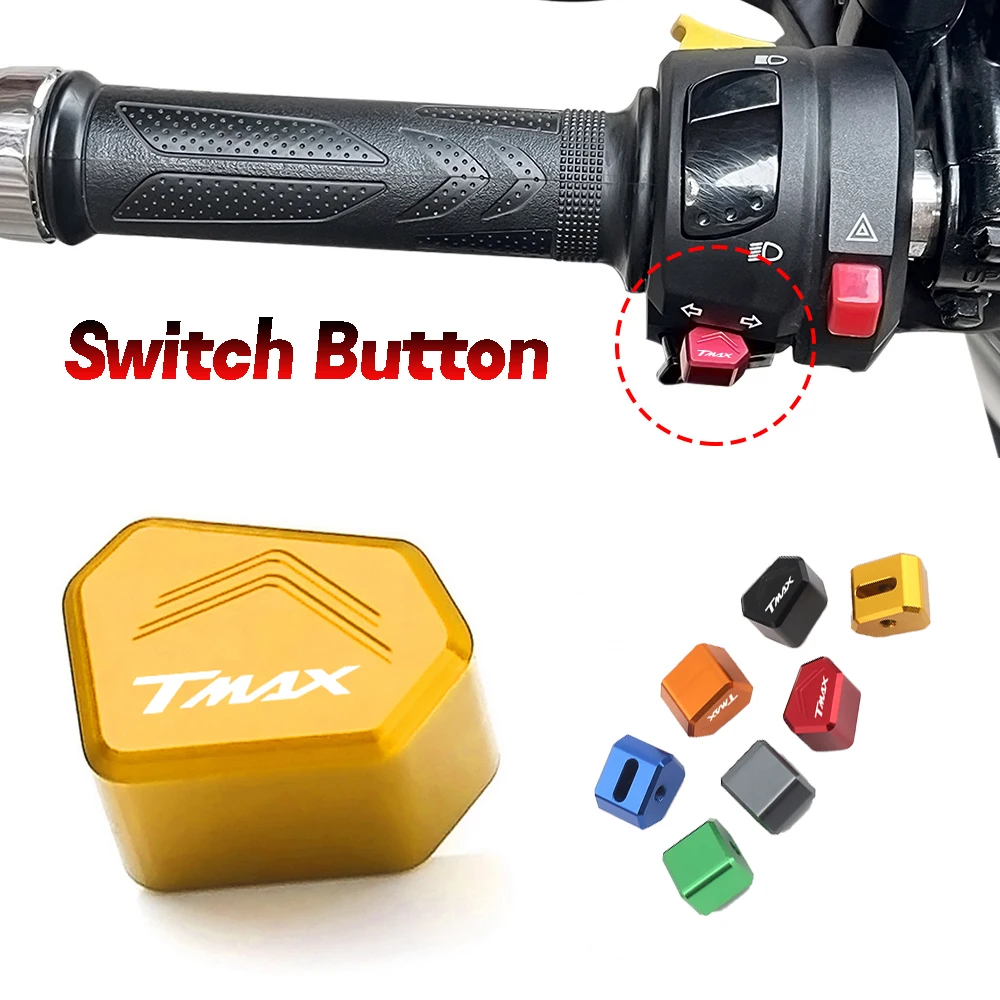 Image of Für Yamaha TMax 530 SX DX TECH MAX TMAX Xmax Nmax T-Max 560 530 500 2025 Schalter Taste blinker Schlüssel Kappe Motorrad Zubehör