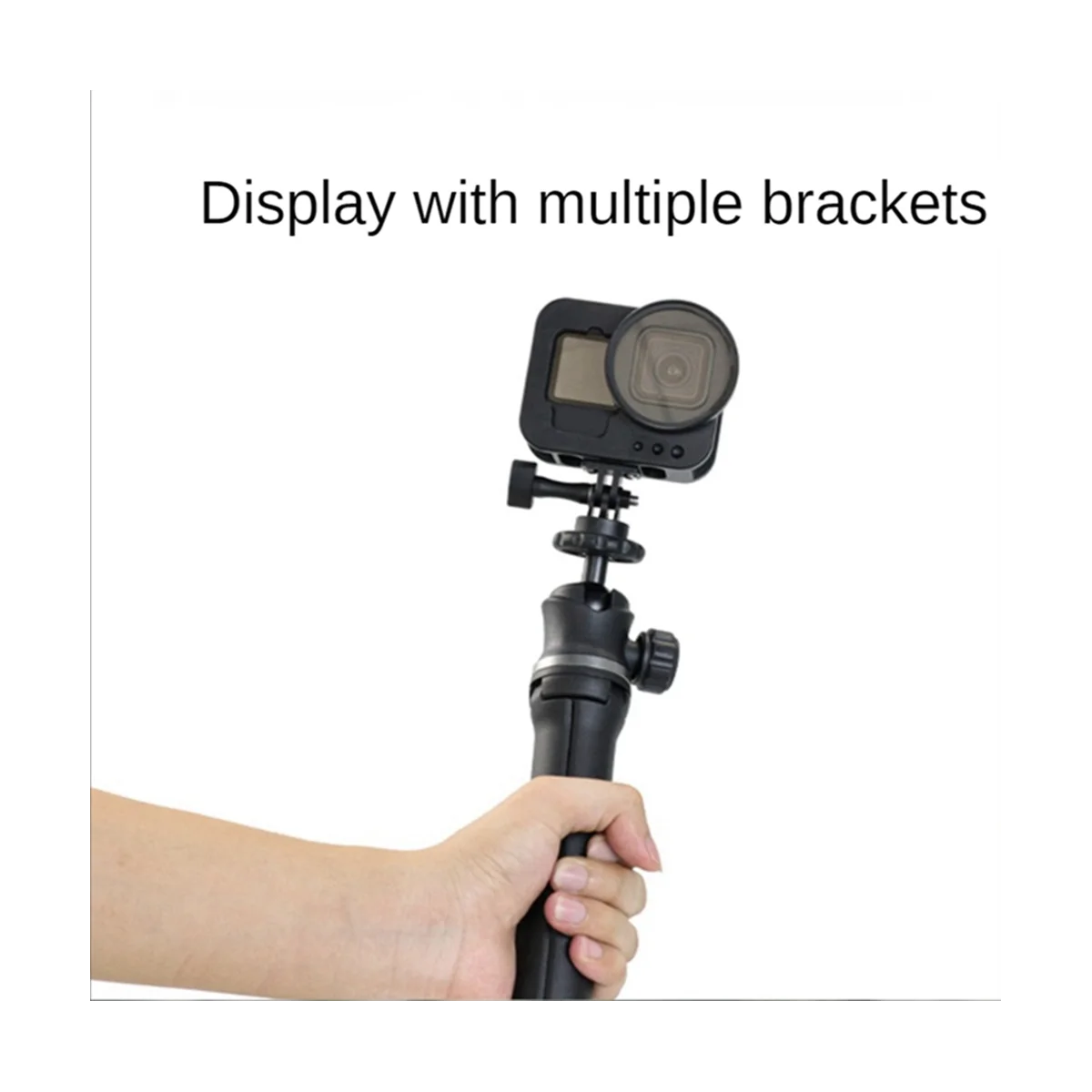 For GoPro Accessories Conversion Base Photography Accessories Portable Action Camera Adapter,Blue