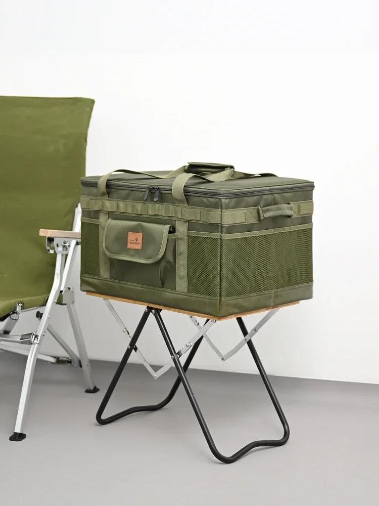

Outdoor folding storage bag Large capacity camping equipment Sundries Car trunk Car storage box