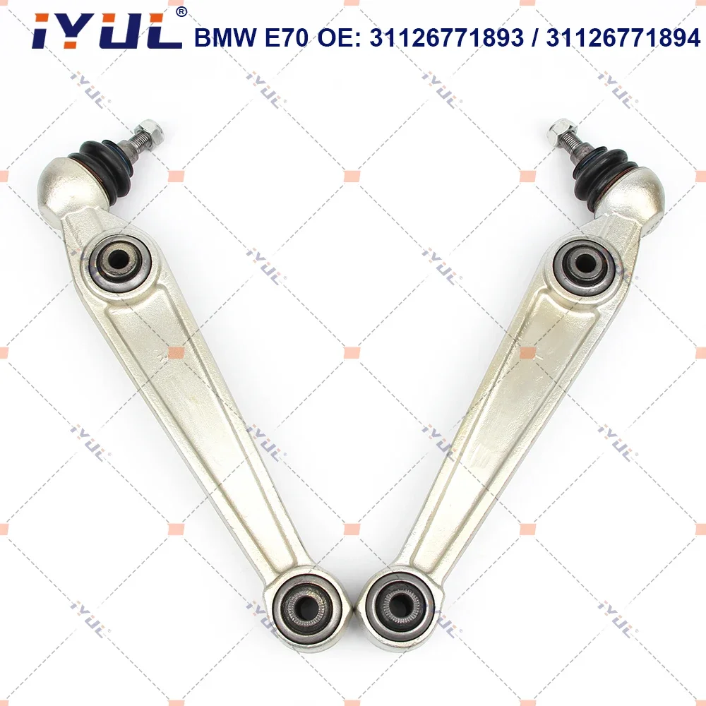 IYUL Control Arm Ball Joint Stabilizer Link Tie Rod End Assembly Kits For BMW X5 X6 Series E70 E71 E72 30d 40i Hybrid xDrive