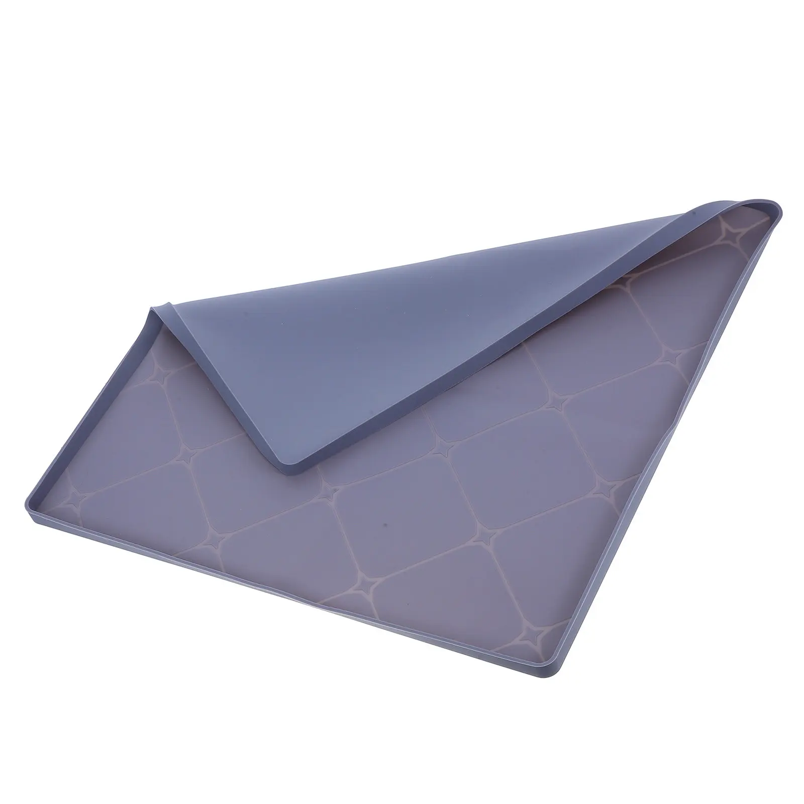 Tapis de protection imperméable pour évier de cuisine, tapis antidérapant en silicone pour drain, organisateur de rangement sous évier