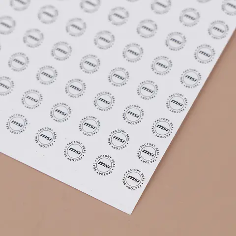 3 Sheets Computer Screw Seal Stickers, Eggshell Fragile Labels, Warranty Void Labels