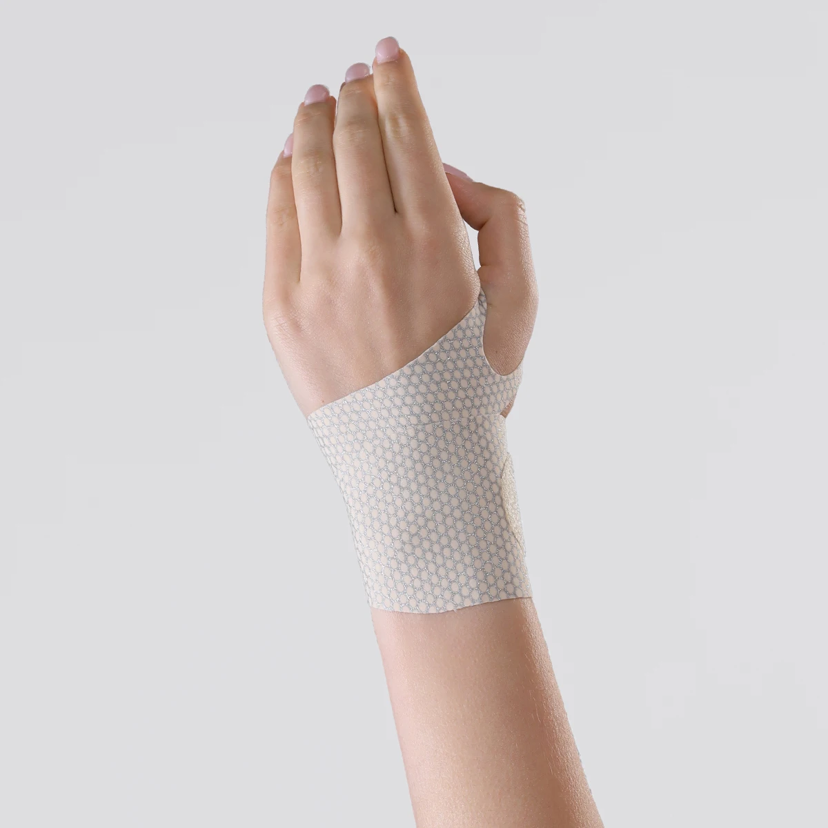 1-teilige leichte, laminierte, verstellbare Handgelenkbandage – Unisex-Unterstützung für Arbeit, Badminton und Fitnessstudio, Training für Damen und Herren – Detail 10