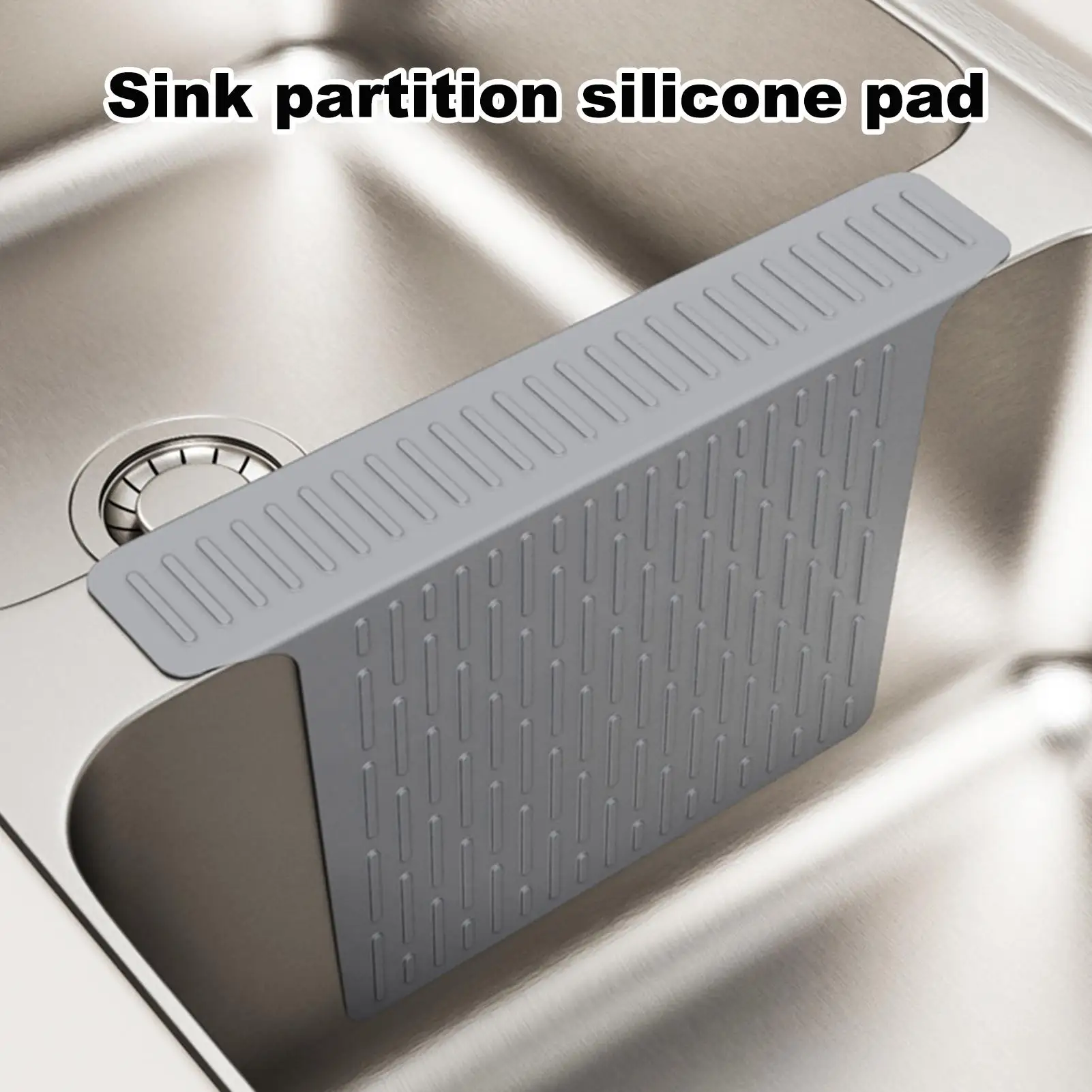 Sink Saddle Sink Saddle For Kitchen Divided Pad Guard For Counter Bathroom Cabinet Faucet Draining Drying
