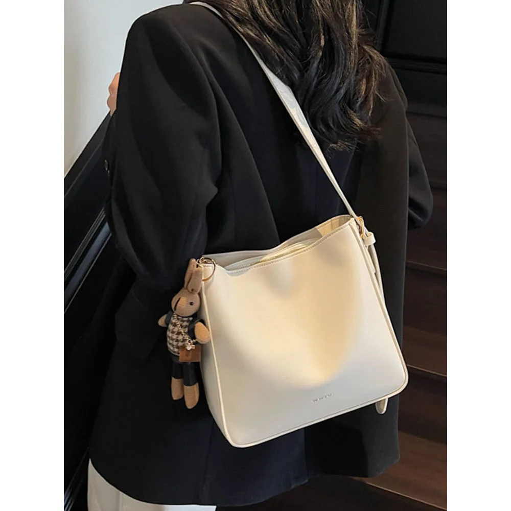 

Women Simple Square Tote Bags Large Capacity Female Daily Shopping Crossbody Shoulder Pack Lady All-matched Messenger Bags