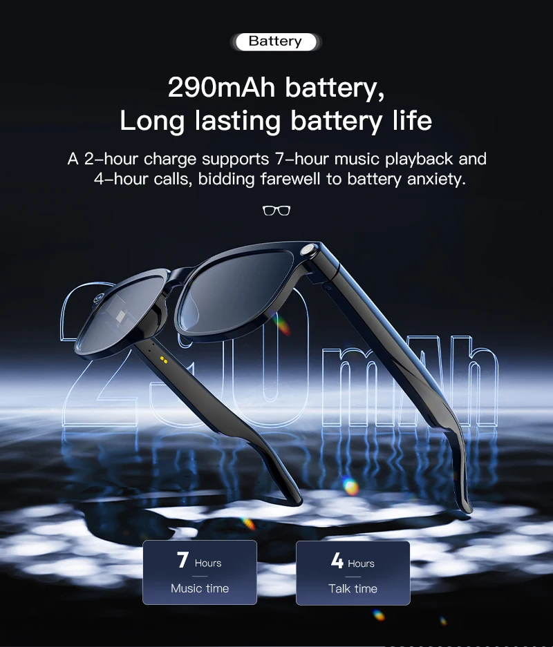 2026 4K 8MP Smart Glasses Men HD Camera 150+Language Translation ChatGPT WIFI Video Recording Bluetooth CallAudio Glasses Women