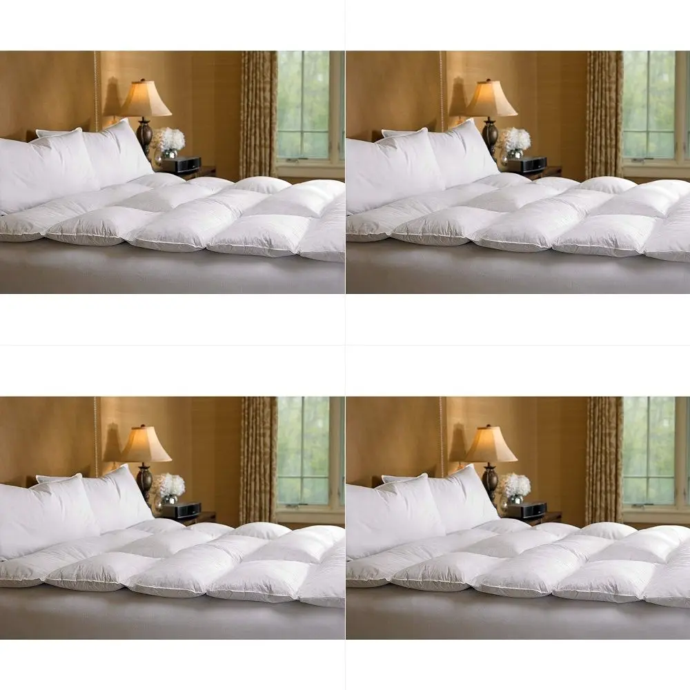 

Featherbed Hypoallergenic Feather Fill with Cotton Cover Queen