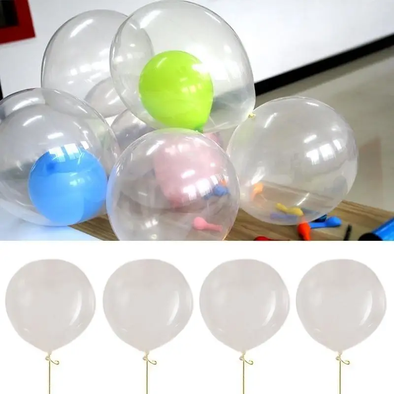 

30Pcs Transparent Latex Balloons Birthday Wedding Party Decor Birthday Decoration Baby Shower Decorations 2023 Party Decoration