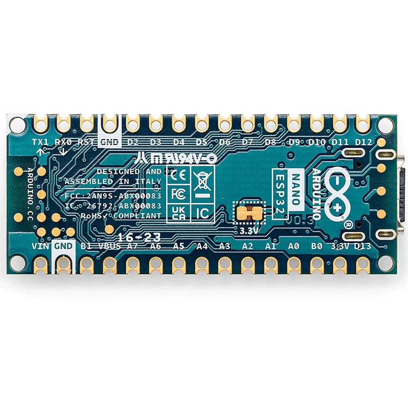 Arduino Nano ESP32 ABX00092 u-blox NORA-W106 ESP32-S3 New original imported from Italy