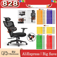 Newtral Chair Standard Nt001 Adaptive Lower Back Support Ergonomic Chair, Adjustable Armrest Headrest, Nylon Base