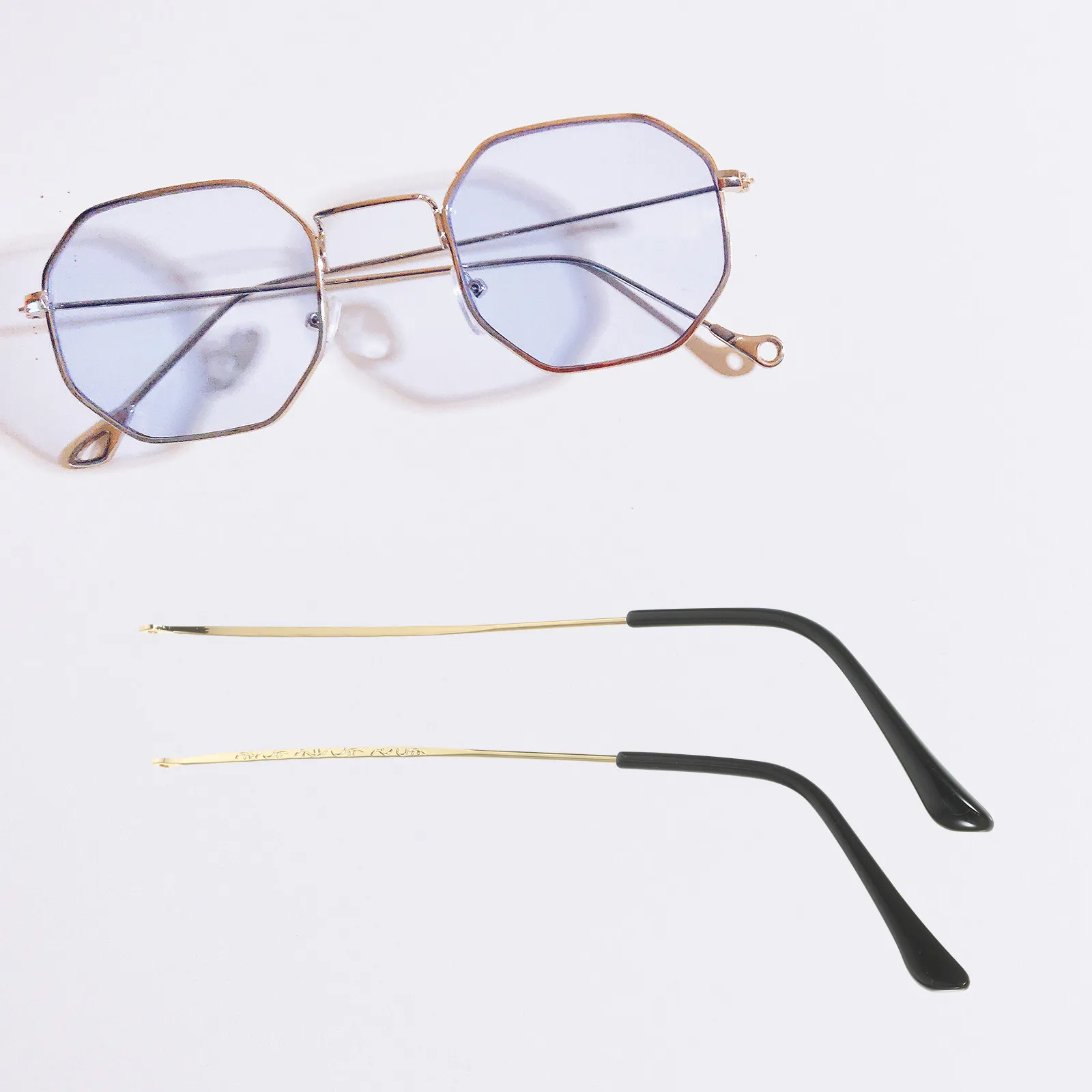 1Pair Glasses Arm Replacement Metal Universal Eyeglasses Repair Parts Antideformation Comfortable Temples for Glasses