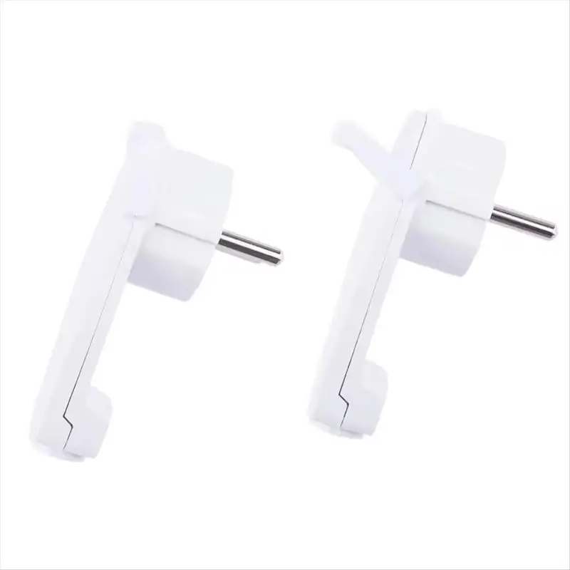 2 peças plugue angular branco plano, plugue plano schuko 250 v (16 a), plugue schuko, plugue schuko plano, plugue da ue