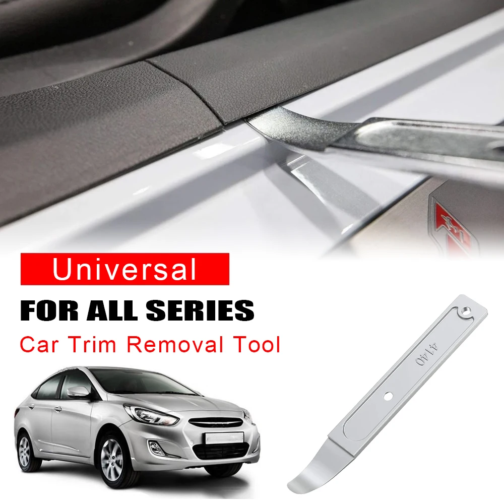 

Металлическая монтировка, инструмент для снятия обшивки автомобиля, металлическая мини-карманная монтировка из нержавеющей стали, инструмент для автоматической внутренней обшивки панели, поппер