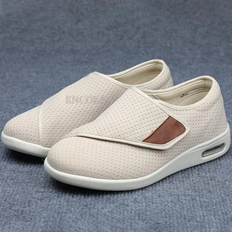 Fashion Orthopedics Wide Feet Swollen Shoes Thumb Eversion Adjusting Soft Comfortable Diabetic Shoe Walking Casual Shoes