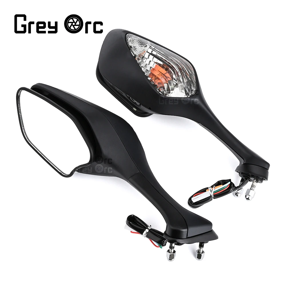 

For Honda CBR1000RR 2008-2016 VFR1200 2010-2017 Accessories Motorcycle Foldable Rearview Mirror with LED Turn Signal Light