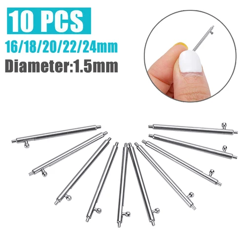 Kits de herramientas Pepair de liberación rápida para xiaomi/Samsung/Amazfit/huawei, abridor de correa de reloj de 16MM, 18MM, 20MM, 22MM y 24MM, 4/10 Uds.