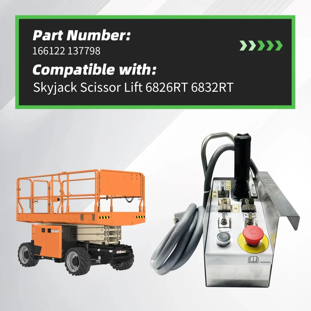 New 166122 137798 Platform Control Box for Skyjack SJ6826RT SJ6832RT Scissor Lifts